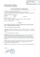 Avance du BP au Budget annexe