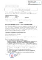 Création budget annexe