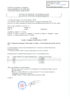 Détermination des prix de vente des lots