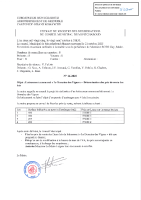 Détermination prix de vente lots