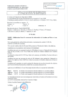 Indemnités des Elus